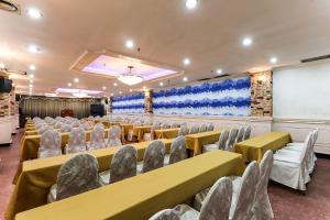 Χώρος καθιστικού στο Kyungha Spa Hotel