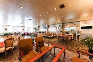 Χώρος καθιστικού στο Kyungha Spa Hotel