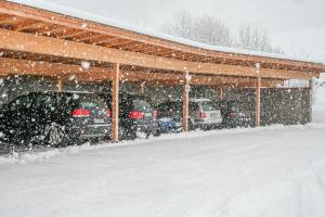 Hinterburghof during the winter