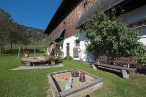 A garden outside Hinterburghof