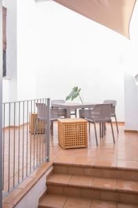 Balkón alebo terasa v ubytovaní Murallas de Sevilla Apartamento con garaje 4 pax