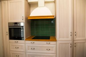 A cozinha ou cozinha compacta de villa aneme Spetses