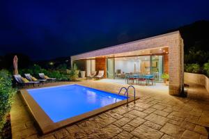 Bazén v ubytování Island Bay Villa Korcula nebo v jeho okolí
