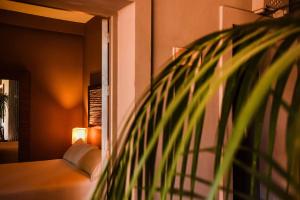 Postel nebo postele na pokoji v ubytování Chillout Hotel Tres Mares