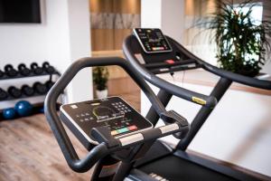 Fitness centrum a/nebo fitness zařízení v ubytování Der Mohrenwirt ****