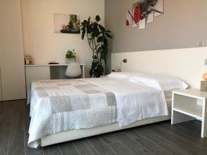 Postel nebo postele na pokoji v ubytování B&B Villa del Lago