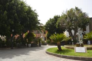 Vonkajšia záhrada v ubytovaní Apartamento Zona Rural