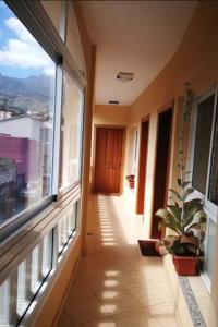 Balkón alebo terasa v ubytovaní Apartamento Zona Rural