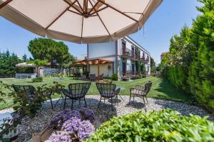 Zahrada ubytování Elia Hotel Cunda by Ortunc