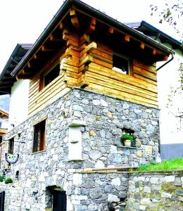 Budova, kde se bed and breakfast nachází