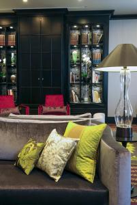 Posezení v ubytování Hôtel Tiffany by Fassbind