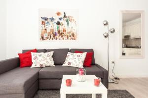 Posezení v ubytování Luxury Beach Apartments
