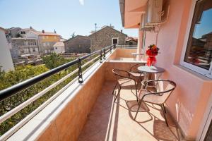 Balkón nebo terasa v ubytování Apartments Stanka