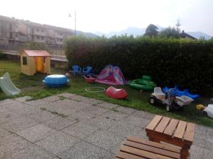 Laste mänguala majutusasutuses Albergo alla Pineta