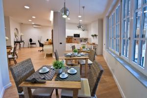 Posezení v ubytování Delle Vittorie Luxury Rooms&Suites