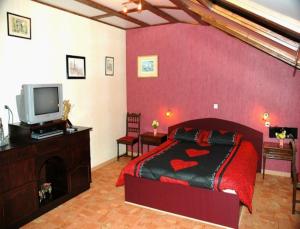 Χώρος καθιστικού στο B&B Mirage