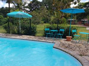 Swimming pool sa o malapit sa Hotel La Marmotte**