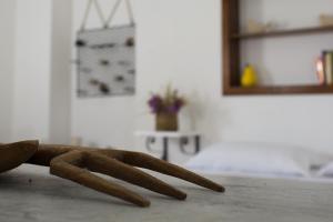 Postel nebo postele na pokoji v ubytování Agriturismo di Serragiumenta