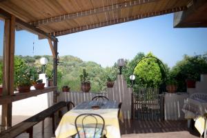 Balkón nebo terasa v ubytování B&B Armonia