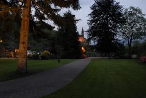 A garden outside B&B Le Camelie