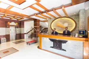 Vstupní hala nebo recepce v ubytování Hotel White Pearl