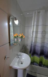 A bathroom at Ionia rooms