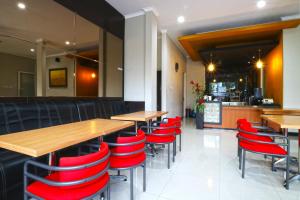 Istumisnurk majutusasutuses Chiaro Hotel Syariah