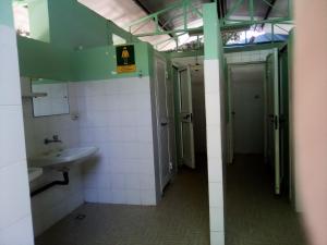 Koupelna v ubytování Camping Verde