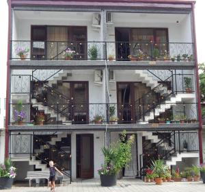 Un balcón o terraza en Luka & Eka