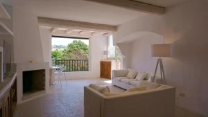 Setusvæði á LUX-Porto Cervo Center Sea View Apartment