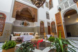 Patio nebo venkovní prostory v ubytování Riad Fes Iline