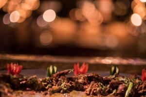 Quetta Serena Hotel外面的花园