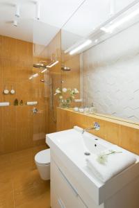 Kúpeľňa v ubytovaní Apartament Sorello - Katowice Centrum
