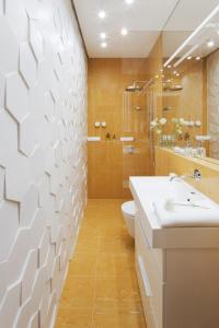 Kúpeľňa v ubytovaní Apartament Sorello - Katowice Centrum