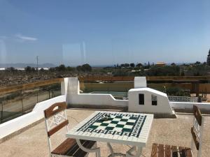 Balkón nebo terasa v ubytování Casa Cabo de Gata