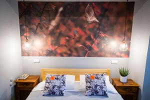 Letto o letti in una camera di Green Town Apartments