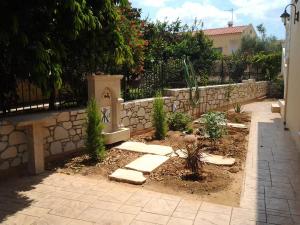 A garden outside father's house in kissamos