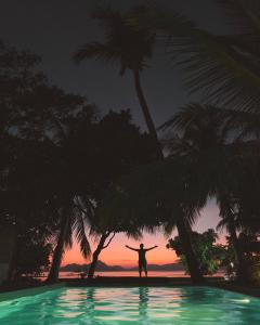 Bazén v ubytování Buko Beach Resort nebo v jeho okolí