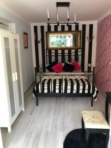 Posteľ alebo postele v izbe v ubytovaní Hugo Apartment Gdansk