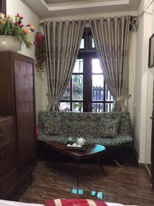 Posezení v ubytování Villa Du lịch HUY HOÀNG