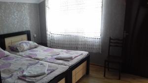 Voodi või voodid majutusasutuse Martvili Newhotel toas