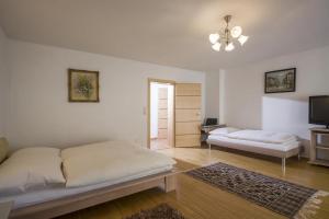 Postel nebo postele na pokoji v ubytování Ferienwohnung Karakas