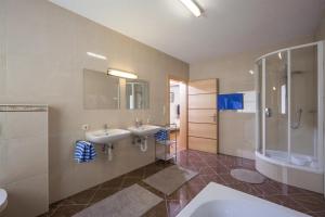 Koupelna v ubytování Ferienwohnung Karakas