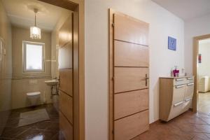 Koupelna v ubytování Ferienwohnung Karakas