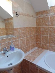 Koupelna v ubytování Apartmán Nerudovka + 12 fotografií
