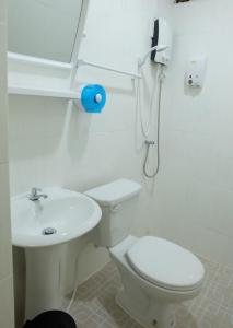 Koupelna v ubytování JD hostel