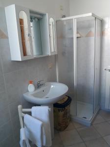 Koupelna v ubytování Appartamento Casteldurante