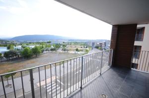 Un balcón o terraza de Apartamento en Las Margas Sabiñanigo