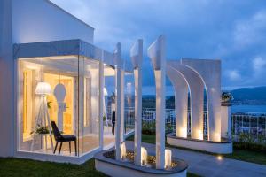A balcony or terrace at Villa Gervasio Rooms