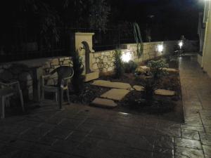 A patio or other outdoor area at father's house in kissamos